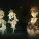 Aether and Paimon look sadly at Dunyarzad.